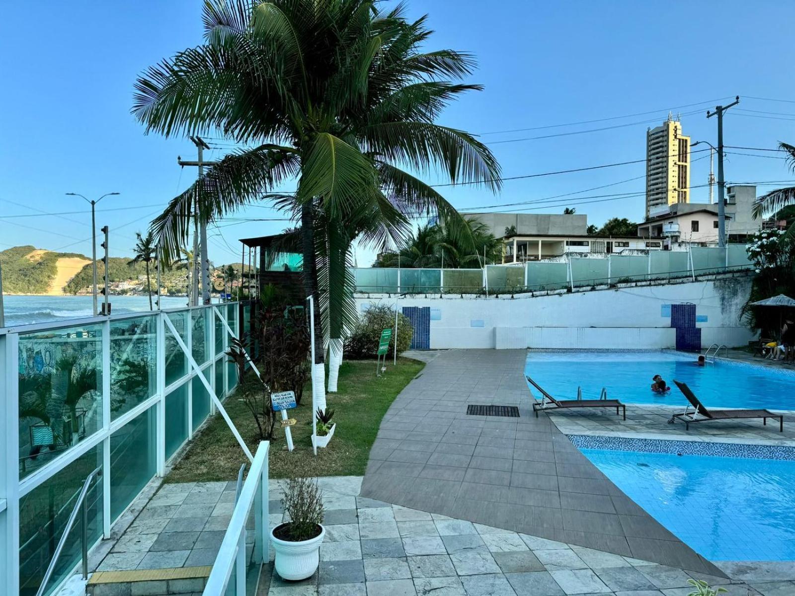 Edy Hospedagens Beira-Mar Flat 310 Com Vista Para O Morro Do Careca, Piscina E Localizacao Privilegiada Natal Eksteriør bilde