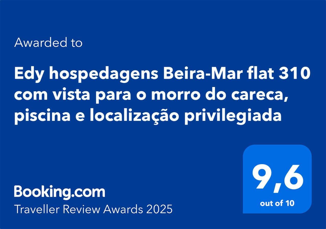 Edy Hospedagens Beira-Mar Flat 310 Com Vista Para O Morro Do Careca, Piscina E Localizacao Privilegiada Natal Eksteriør bilde